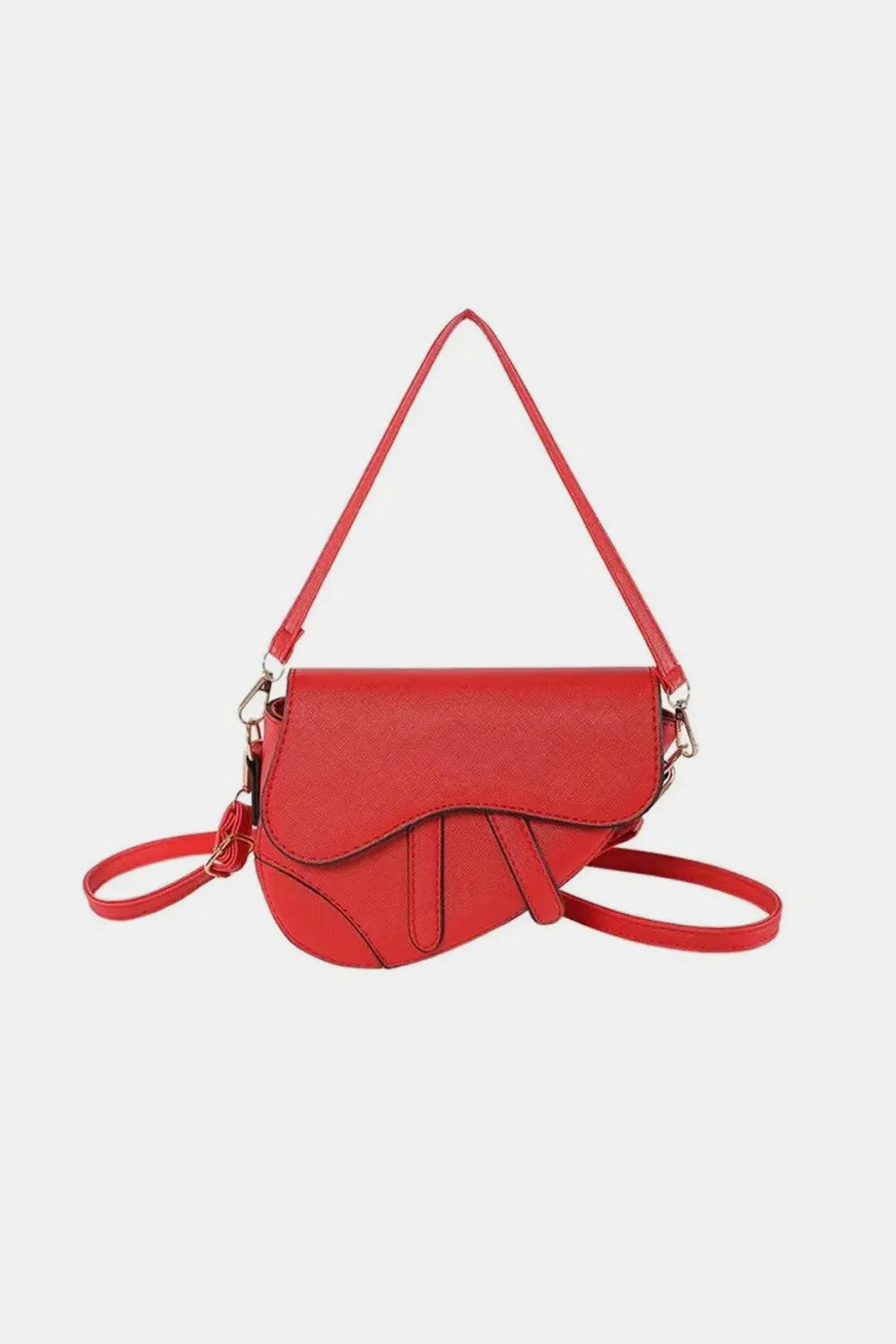 Zenana Zenana Crossbody Saddle Bag - Wellen Fashion