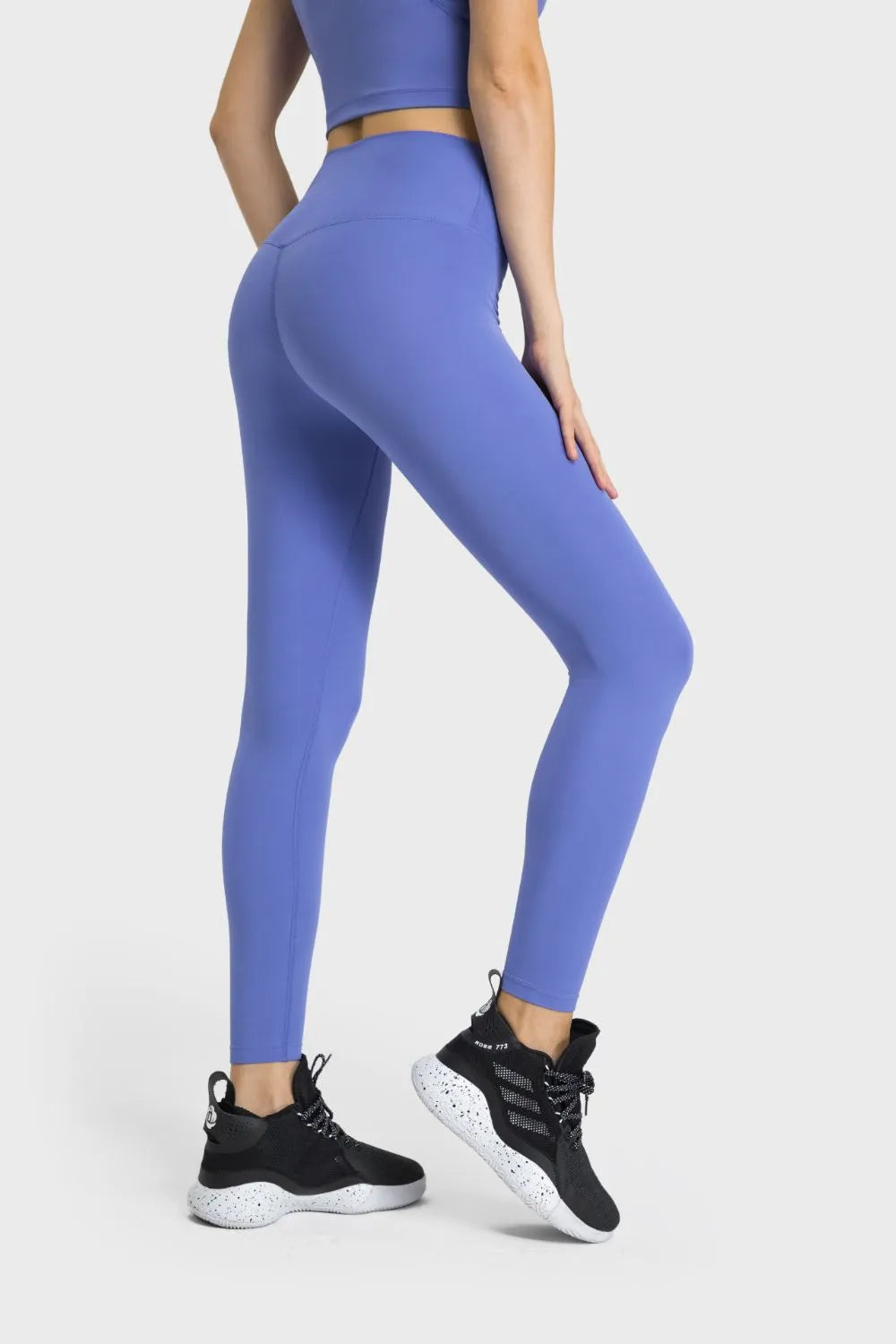 Millennia High Waist Active Pants - Wellen Fashion