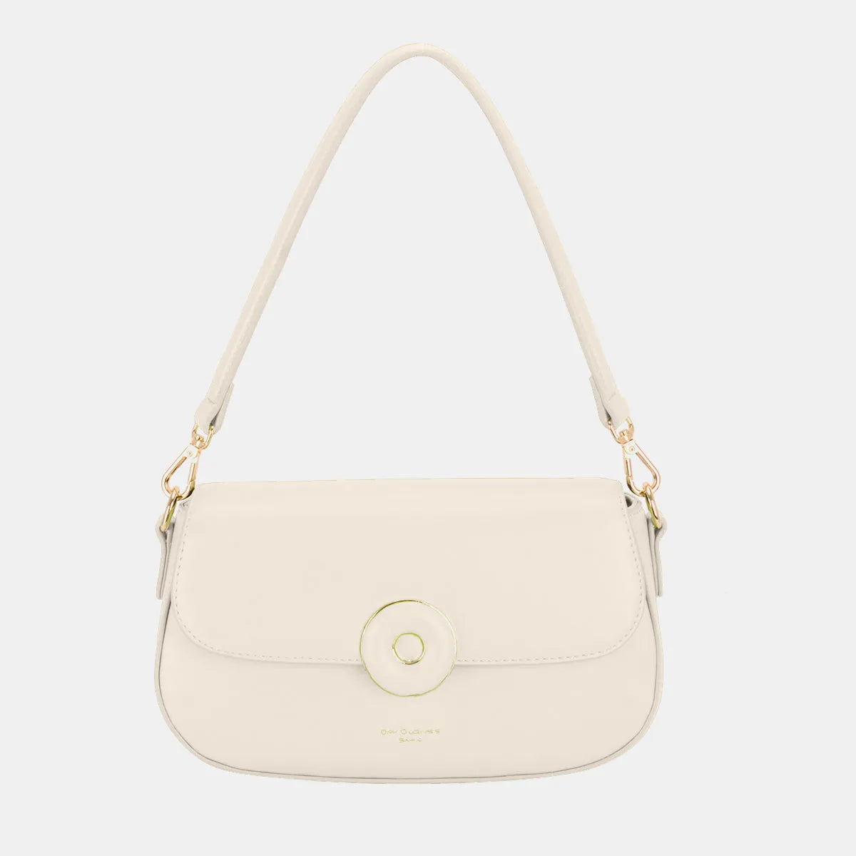 David Jones PU Leather Shoulder Bag - Wellen Fashion