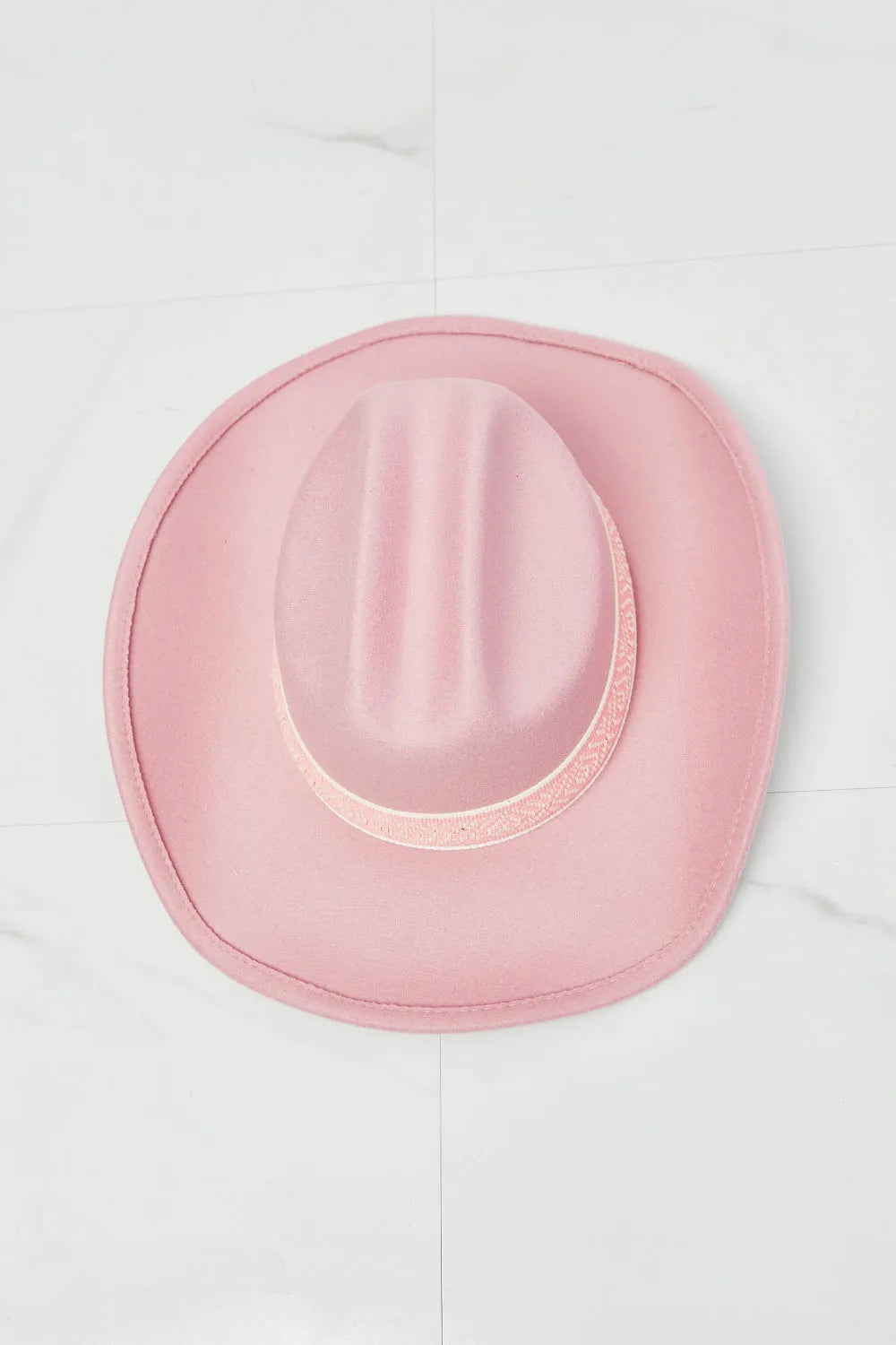 Fame Western Cutie Cowboy Hat in Pink - Wellen Fashion