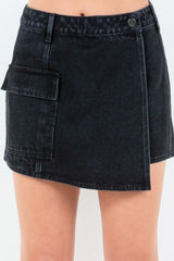 American Bazi Cargo Pocket Mini Skort - Wellen Fashion