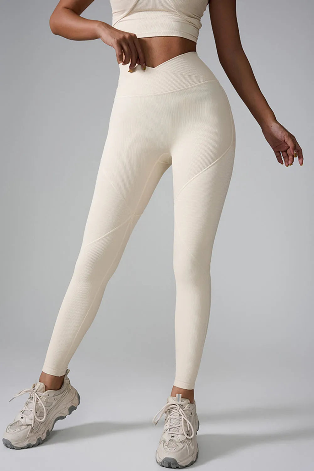 High Waist Active Leggings - Wellen Fashion