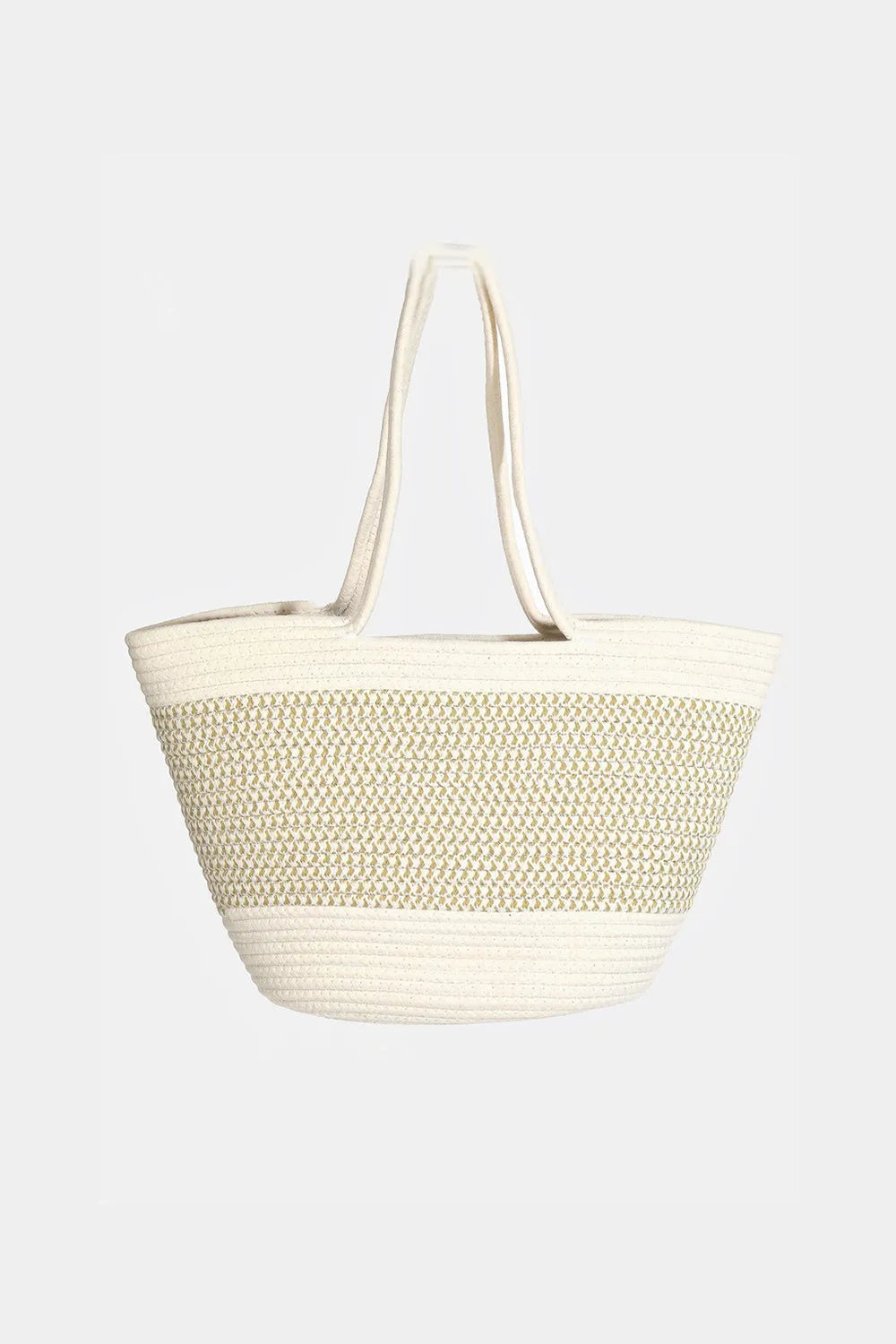 Fame Braid Pattern Beach Tote Bag - Wellen Fashion