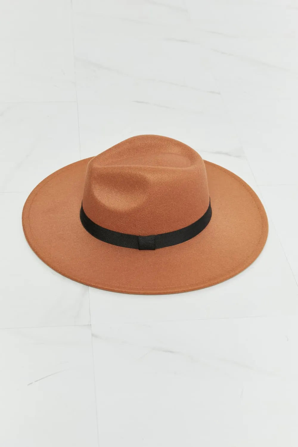 Fame Enjoy The Simple Things Fedora Hat - Wellen Fashion