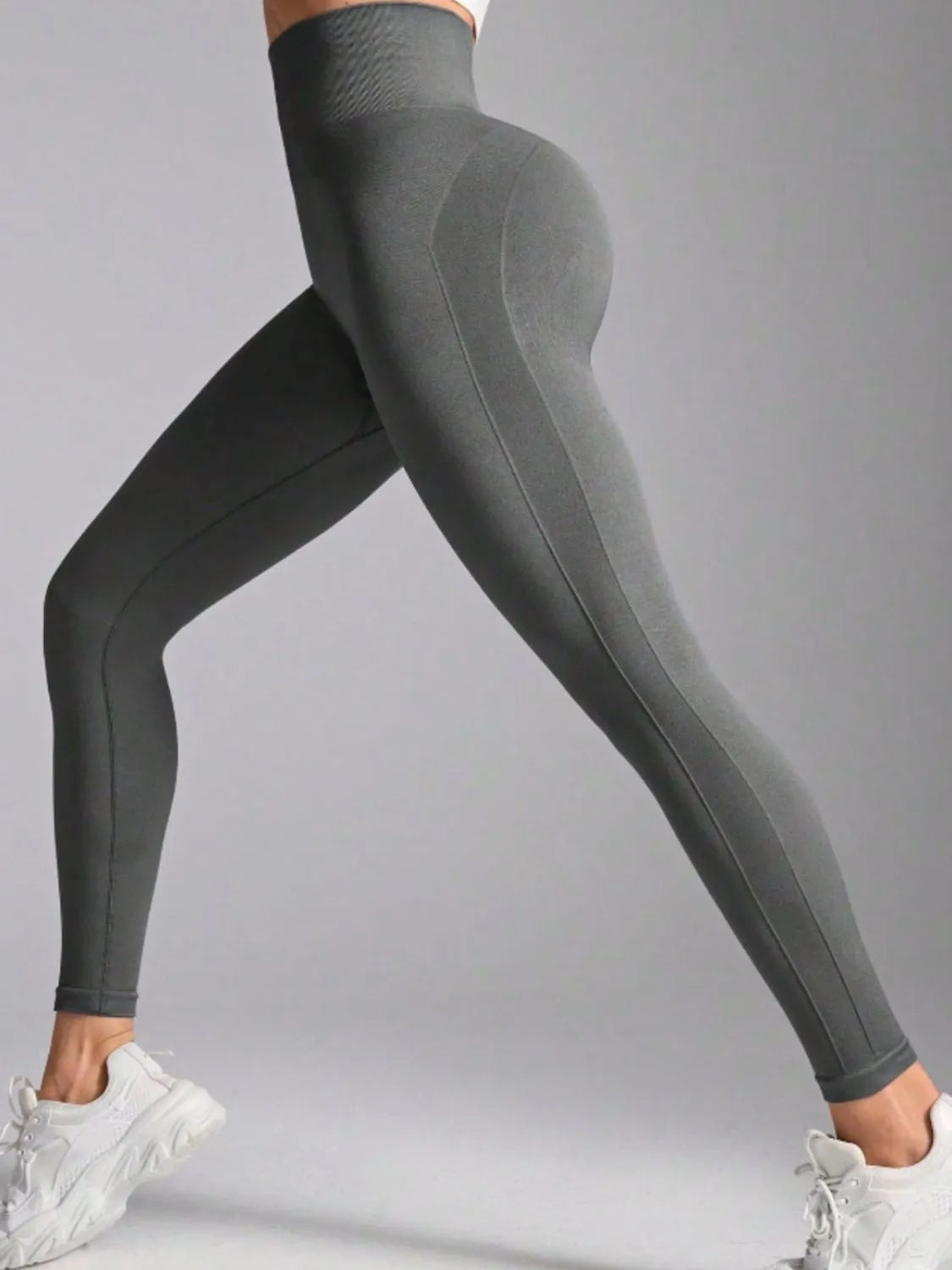 High Waist Active Leggings - Wellen Fashion