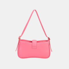 David Jones PU Leather Shoulder Bag - Wellen Fashion