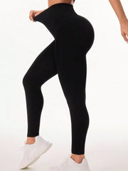 Pocketed High Waist Active Leggings - Wellen Fashion