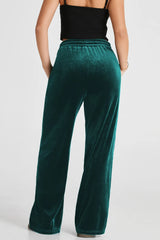 Drawstring Wide Leg Active Pants - Wellen Fashion