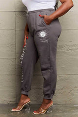 Simply Love Full Size CELESTIAL DREAMER Graphic Sweatpants - Wellen Fashion