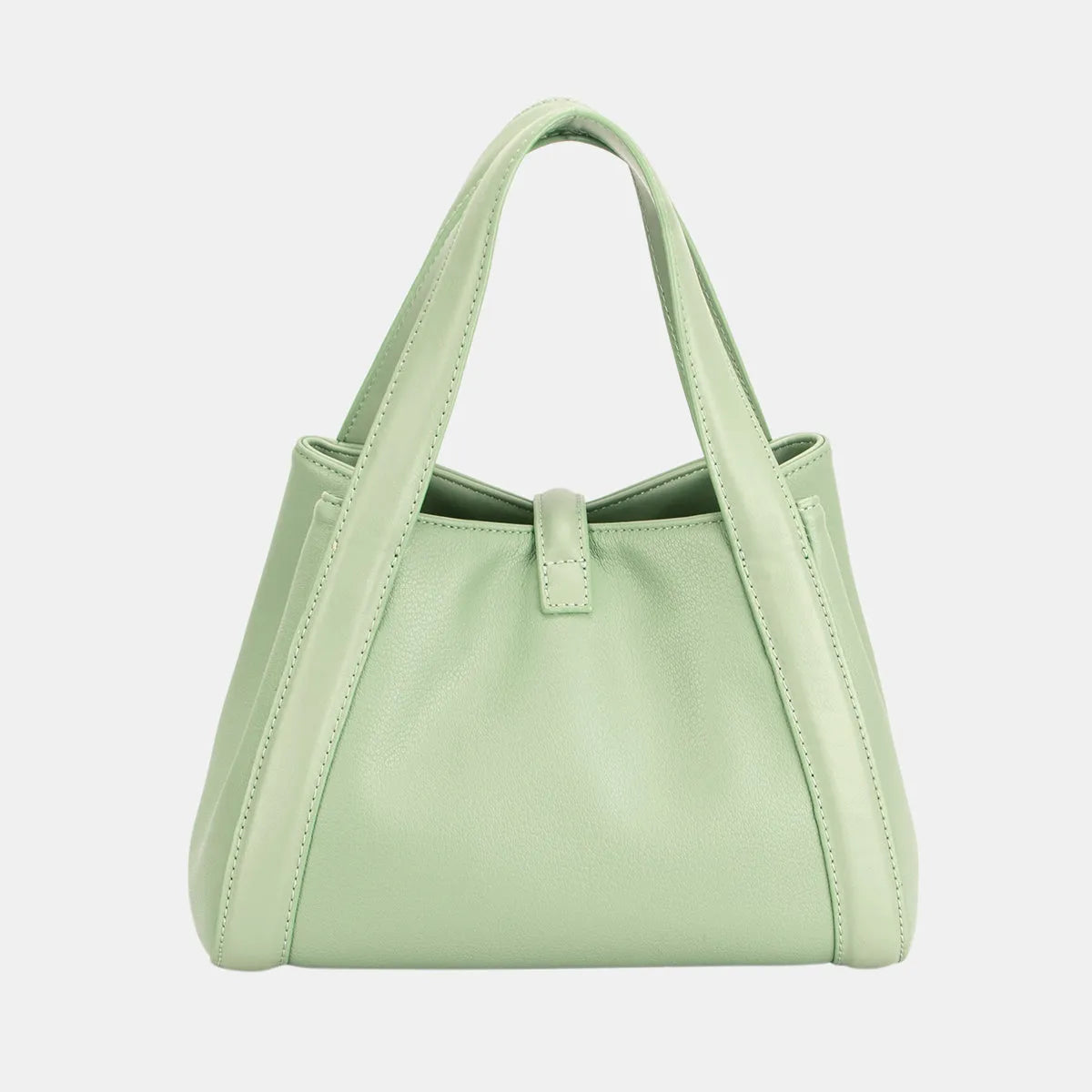 David Jones PU Leather Bucket Bag - Wellen Fashion