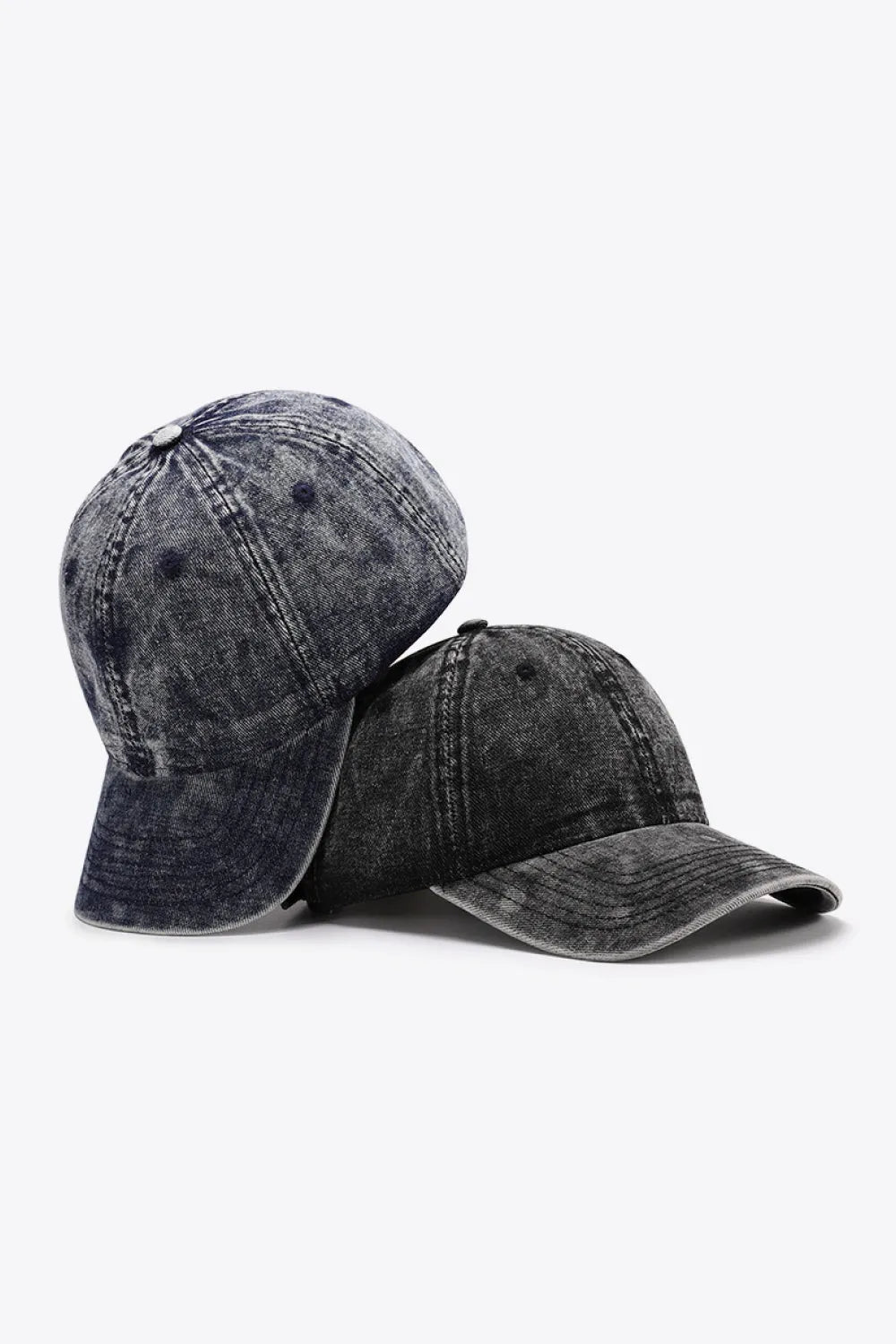 Plain Adjustable Baseball Cap - Wellen Fashion