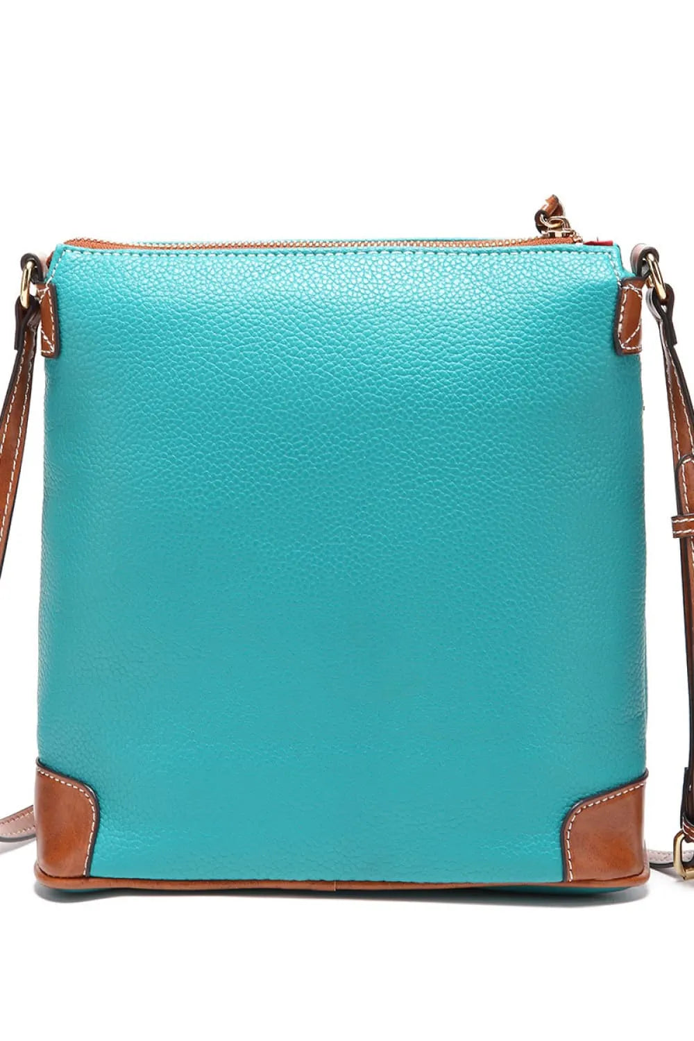 PU Leather Crossbody Bag - Wellen Fashion