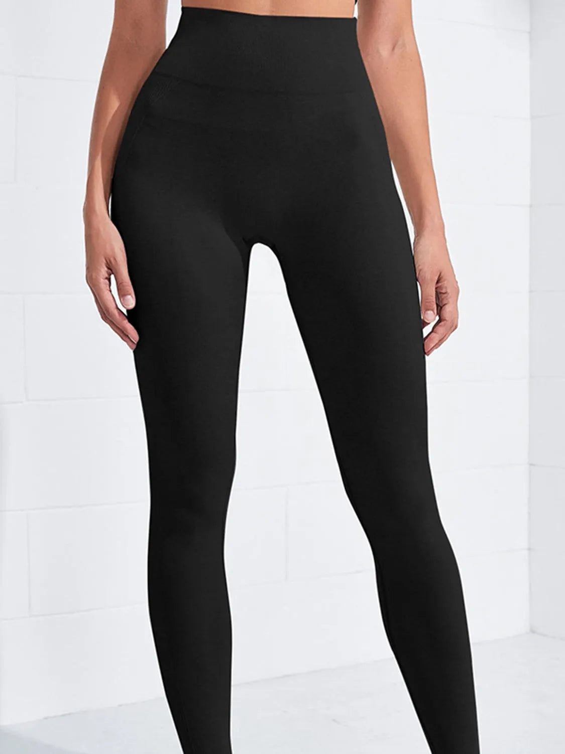 High Waist Active Leggings - Wellen Fashion