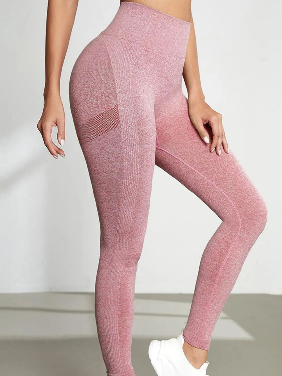 High Waist Active Leggings - Wellen Fashion