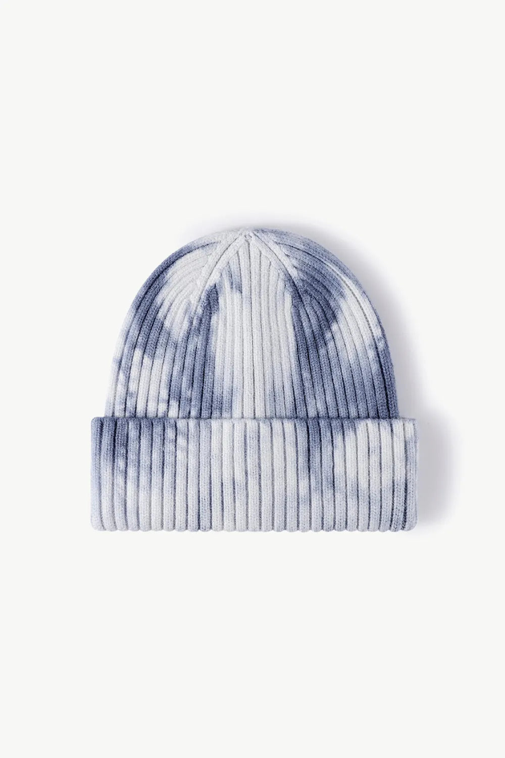 Tie-Dye Ribbed Cuffed Beanie - Wellen Fashion