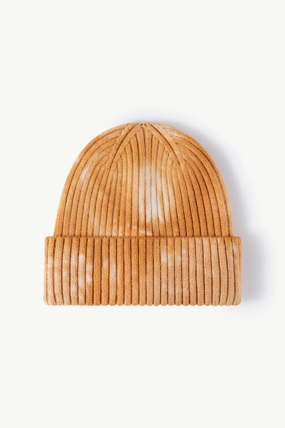 Tie-Dye Ribbed Cuffed Beanie - Wellen Fashion