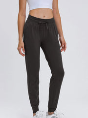 Millennia Double Take Tied Joggers with Pockets - Wellen Fashion