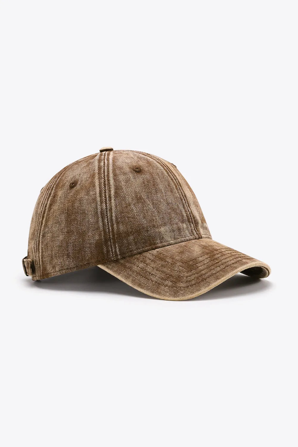 Plain Adjustable Baseball Cap - Wellen Fashion