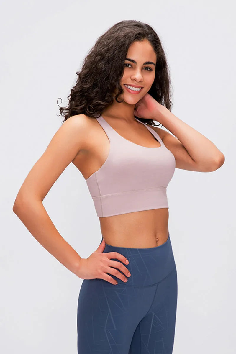 Millennia Double X Sports Bra - Basic Colors - Wellen Fashion