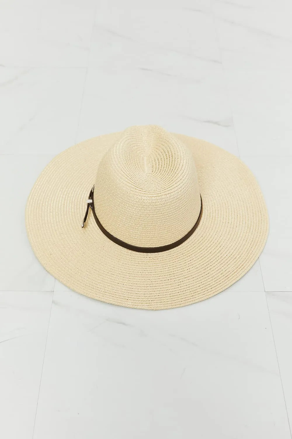 Fame Boho Summer Straw Fedora Hat - Wellen Fashion