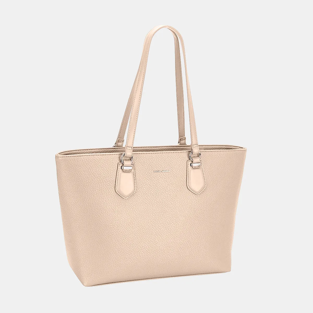 David Jones PU Leather Tote Bag - Wellen Fashion