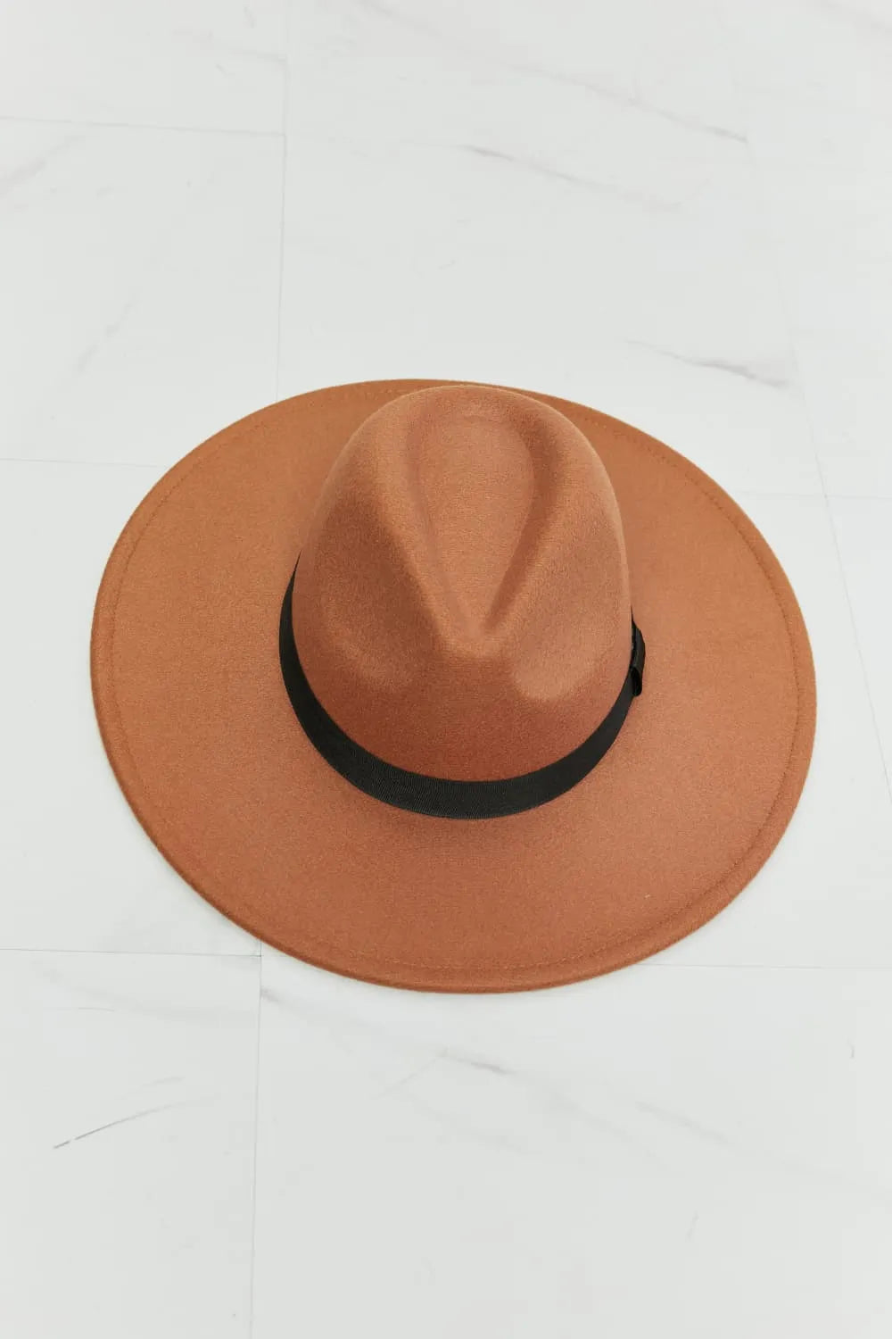 Fame Enjoy The Simple Things Fedora Hat - Wellen Fashion