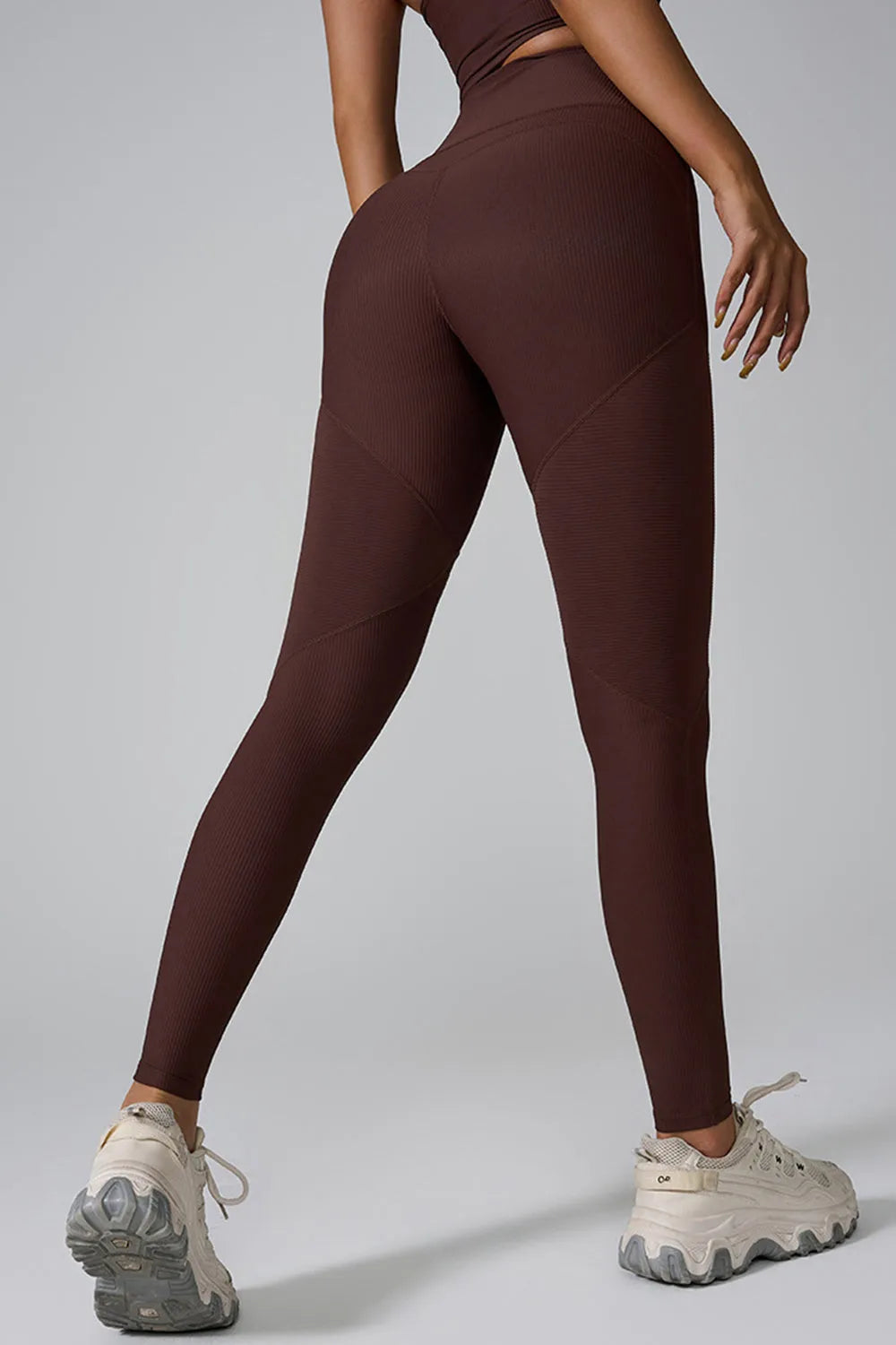 High Waist Active Leggings - Wellen Fashion