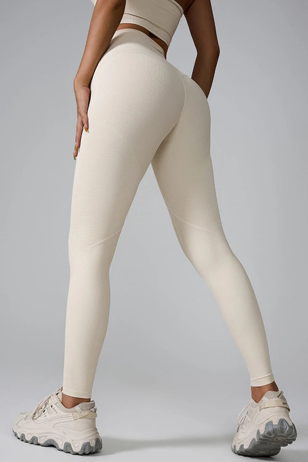 High Waist Active Leggings - Wellen Fashion