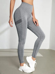 High Waist Active Leggings - Wellen Fashion