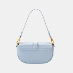 David Jones PU Leather Shoulder Bag - Wellen Fashion