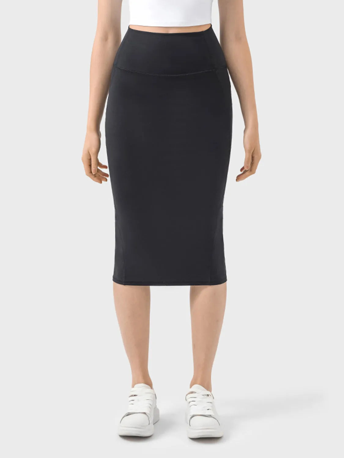 Millennia Slit Wrap Active Skirt - Wellen Fashion