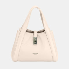 David Jones PU Leather Bucket Bag - Wellen Fashion