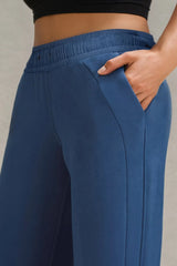 Drawstring Wide Leg Active Pants - Wellen Fashion