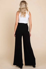 Culture Code Full Size High Waist Wide Leg Pants - Wellen Fashion