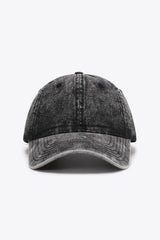 Plain Adjustable Baseball Cap - Wellen Fashion