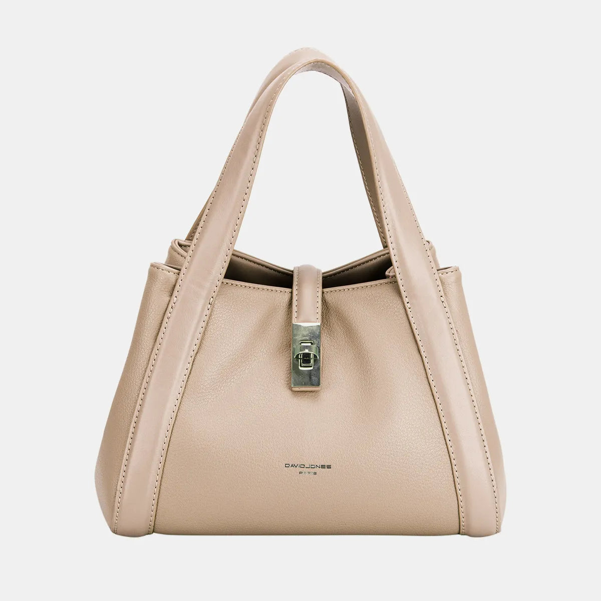 David Jones PU Leather Bucket Bag - Wellen Fashion