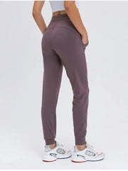 Millennia Double Take Tied Joggers with Pockets - Wellen Fashion