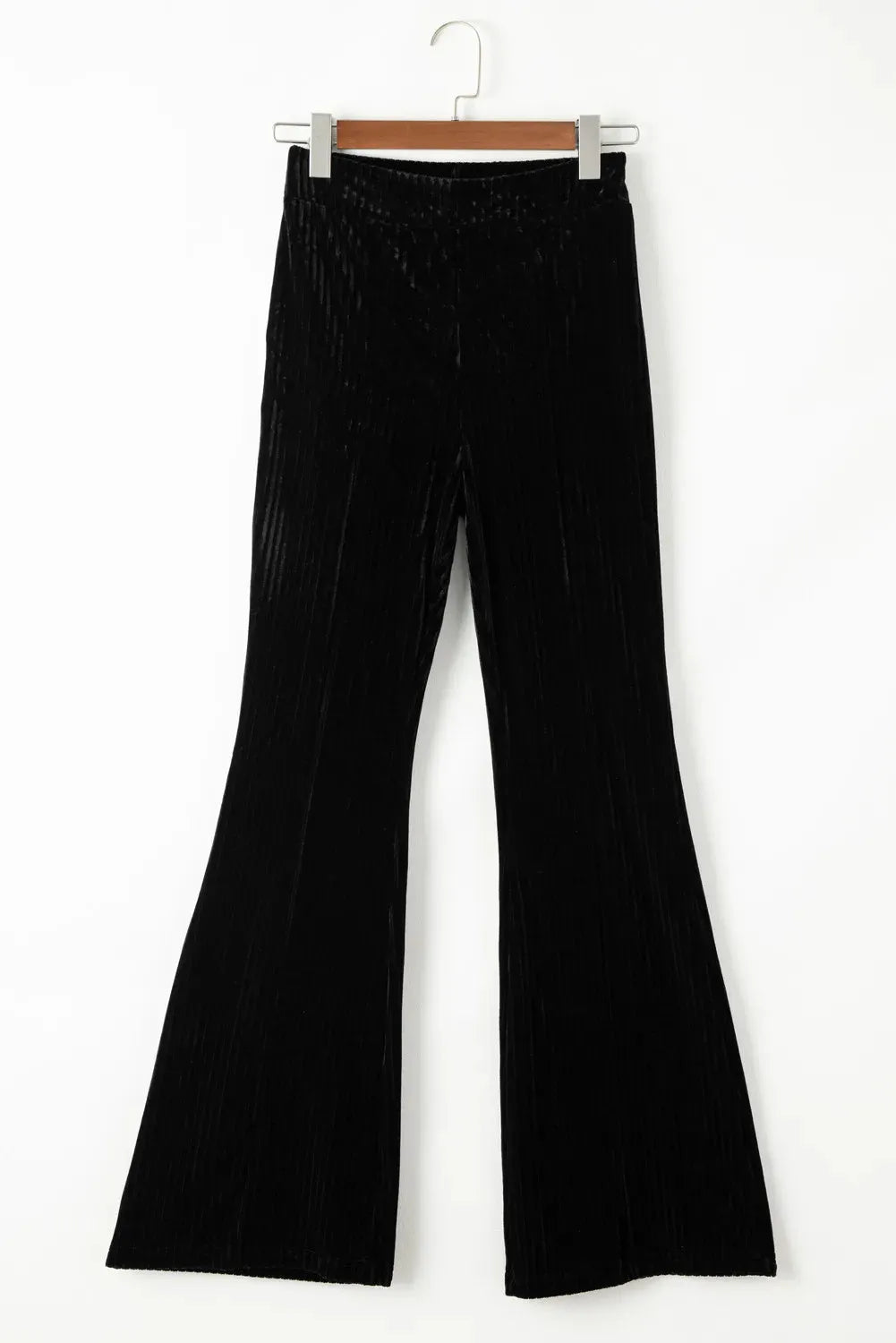 High Waist Bootcut Pants - Wellen Fashion