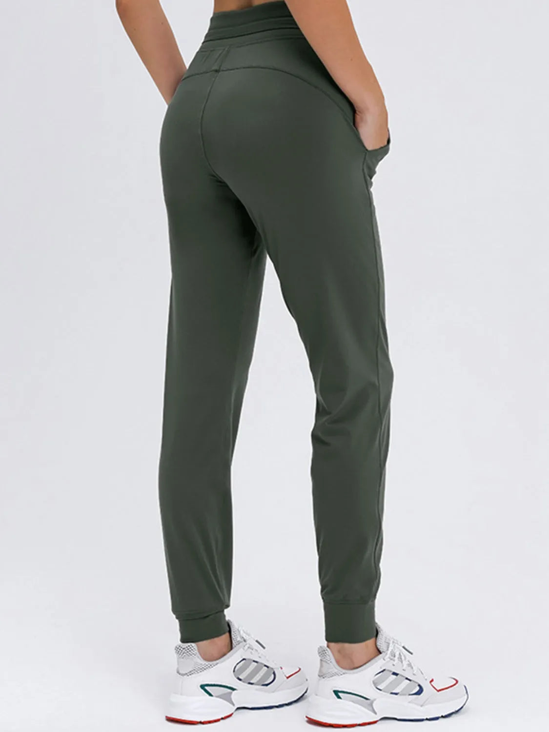 Millennia Double Take Tied Joggers with Pockets - Wellen Fashion