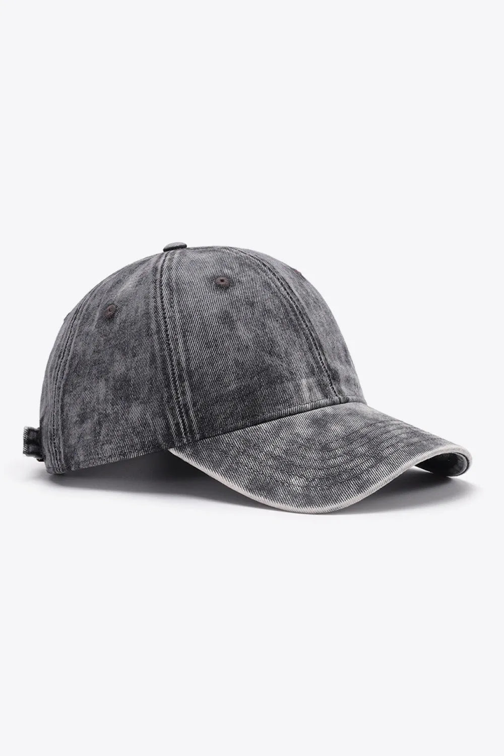 Plain Adjustable Baseball Cap - Wellen Fashion