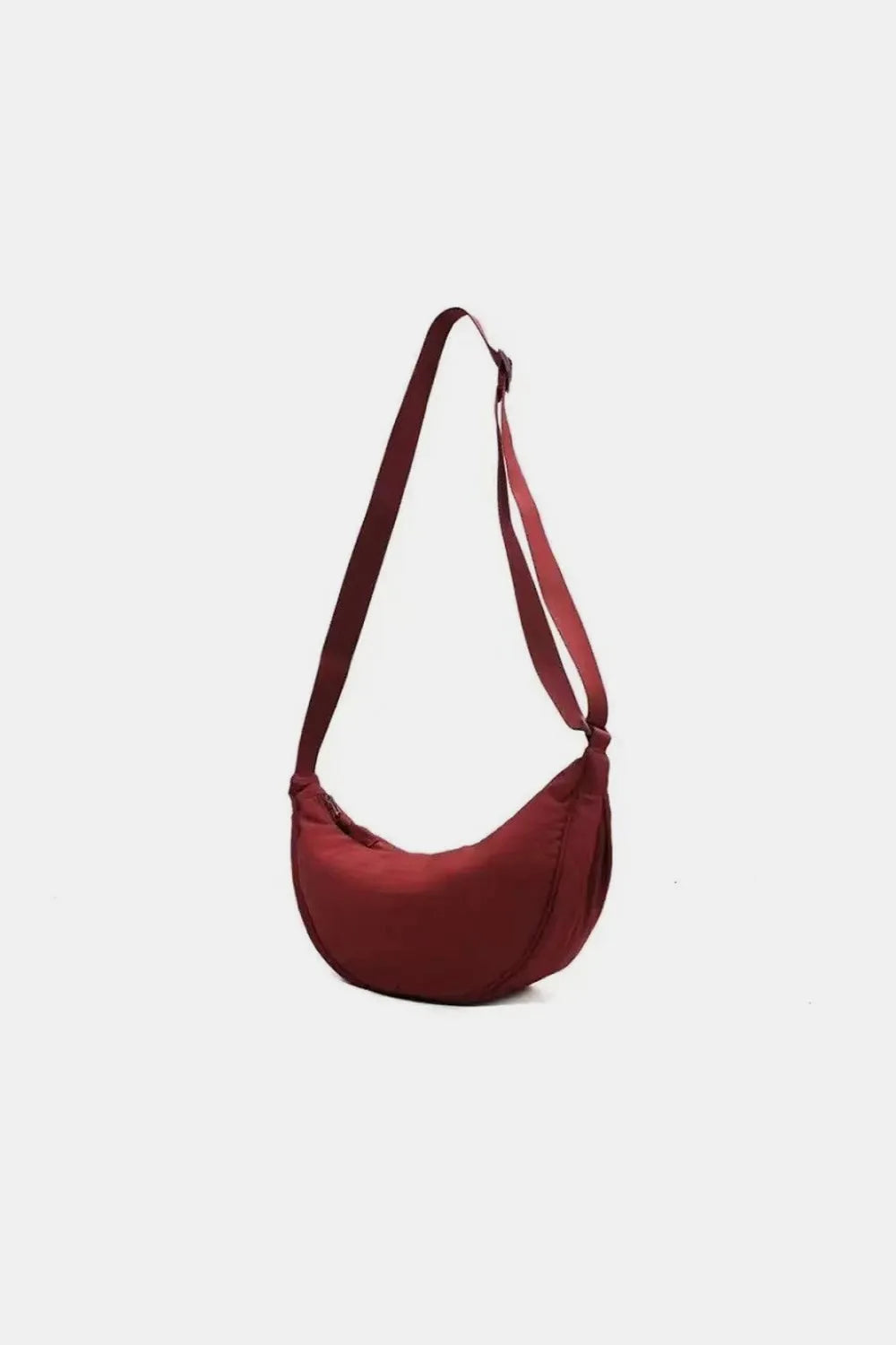 Zenana Crescent Crossbody Bag - Wellen Fashion