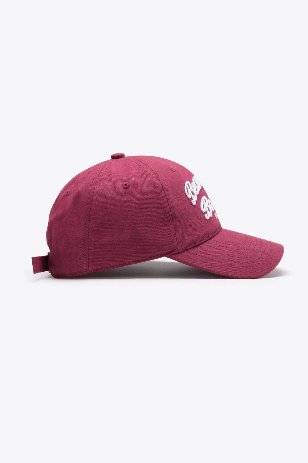 Embroidered Graphic Adjustable Baseball Cap - Wellen Fashion