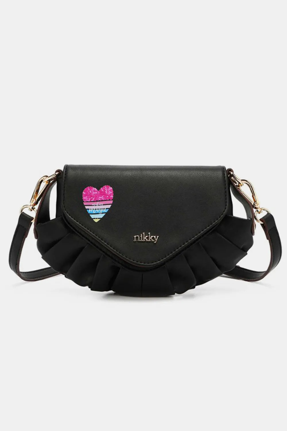 Nicole Lee USA Graphic Crossbody Bag - Wellen Fashion