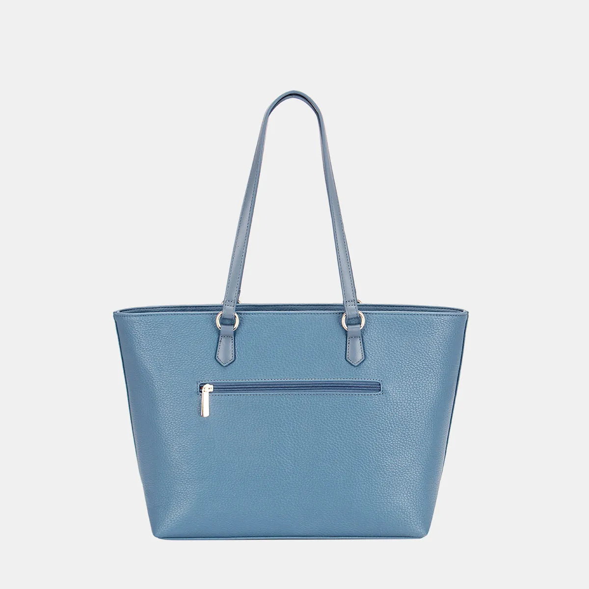 David Jones PU Leather Tote Bag - Wellen Fashion