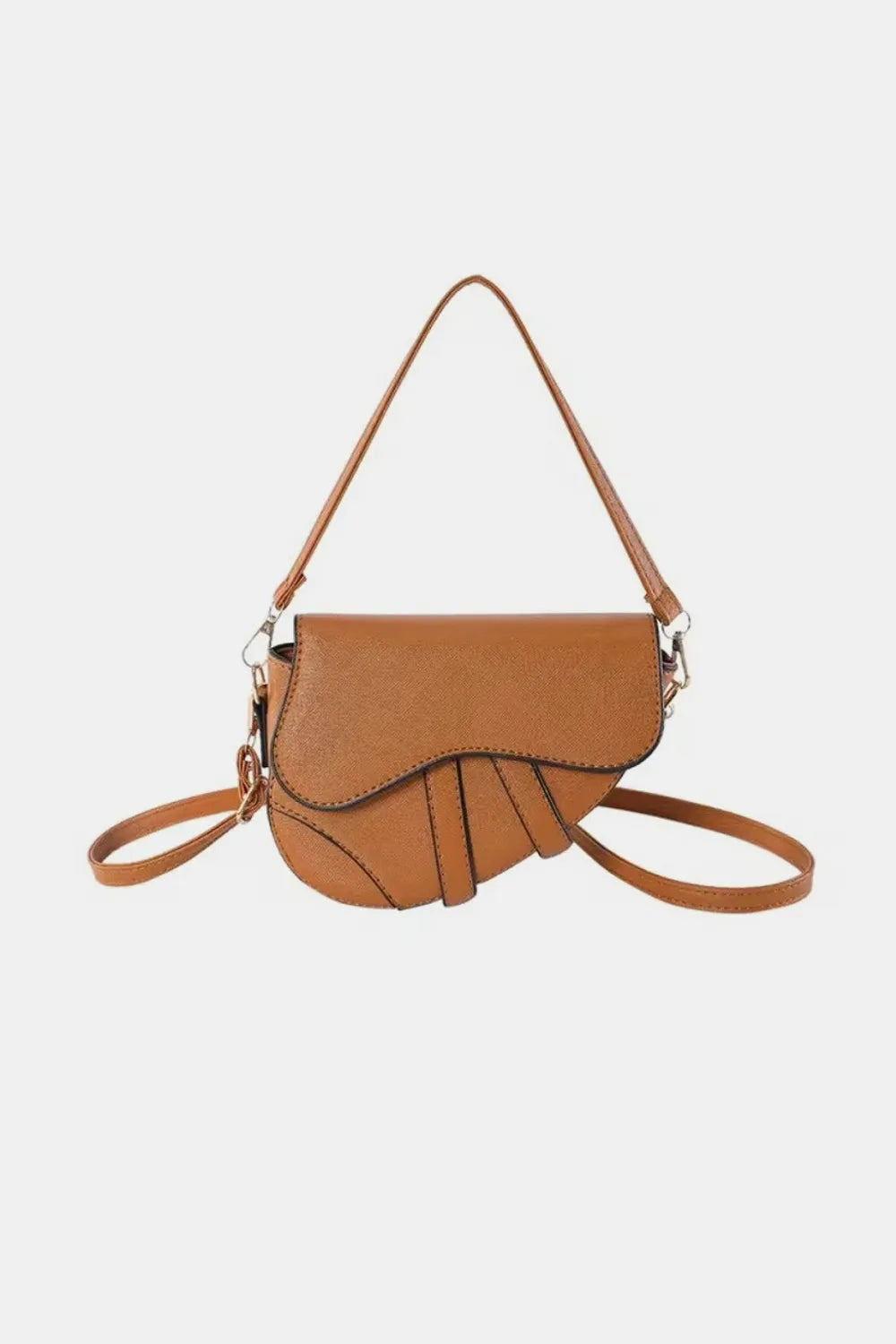 Zenana Zenana Crossbody Saddle Bag - Wellen Fashion