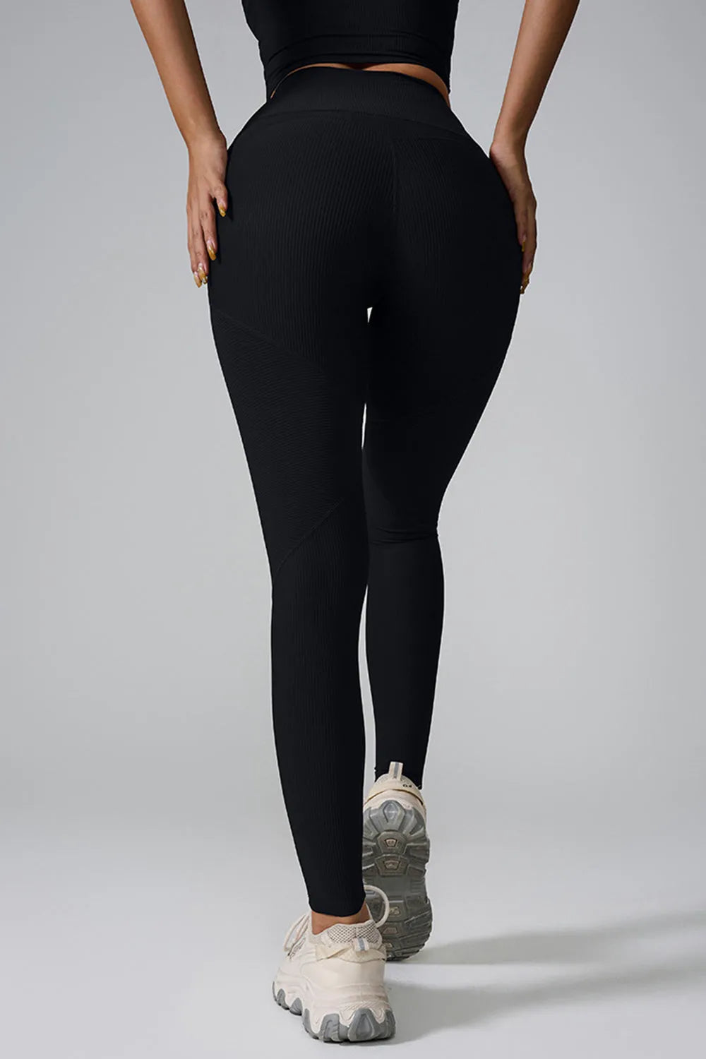 High Waist Active Leggings - Wellen Fashion