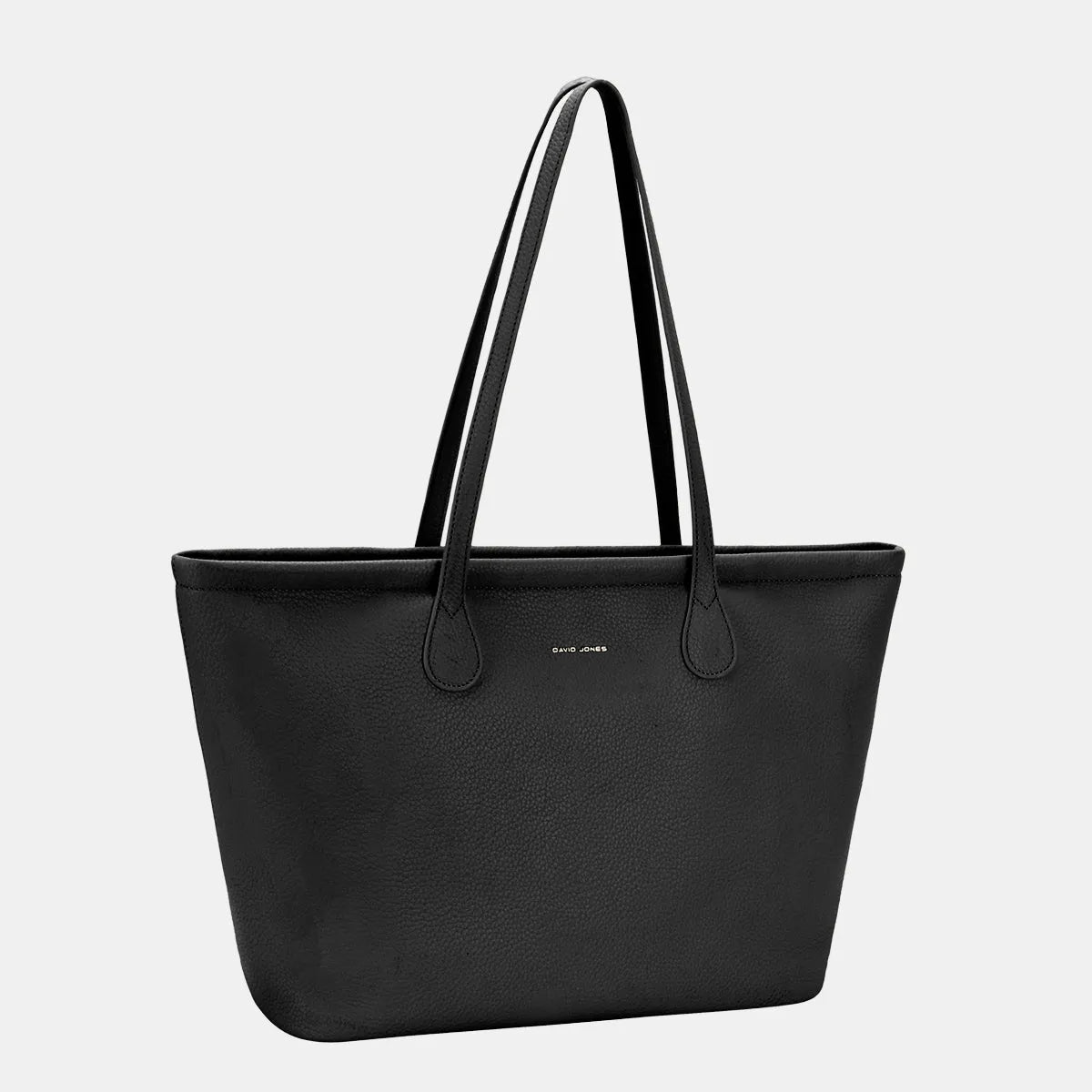 David Jones PU Leather Tote Bag - Wellen Fashion