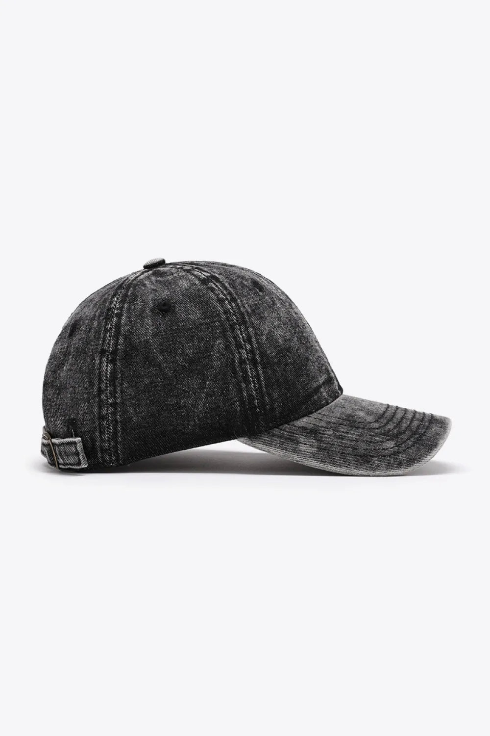 Plain Adjustable Baseball Cap - Wellen Fashion