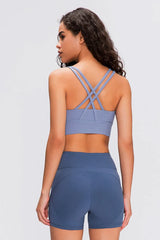 Millennia Double X Sports Bra - Basic Colors - Wellen Fashion