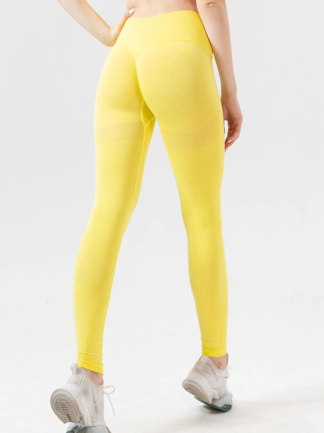 High Waist Active Leggings - Wellen Fashion